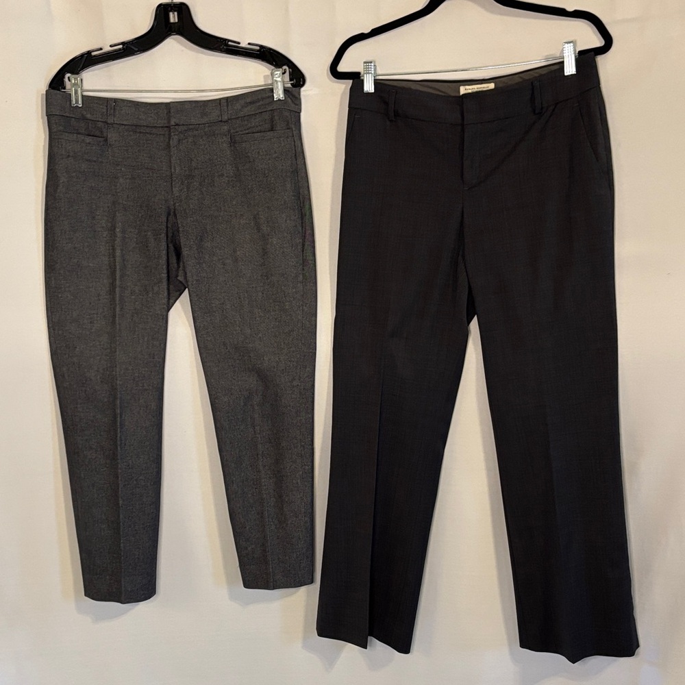 Banana Republic Career Pants Slacks Size 6  2 Pair Martin Fit - Picture 11 of 16